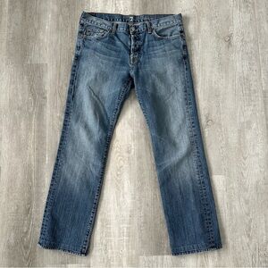 7 for All Mankind Straight Leg Jeans USA